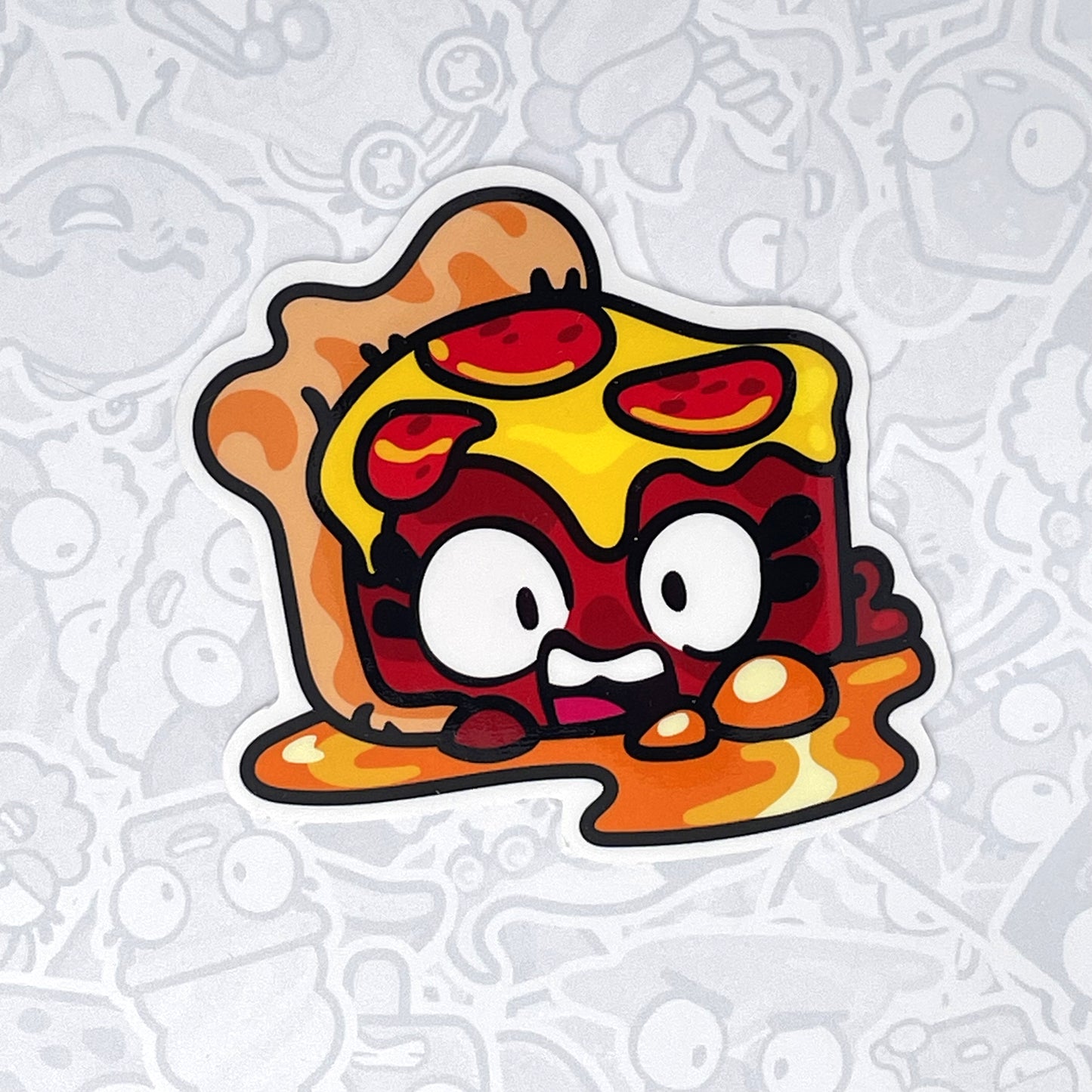 Deep Dish Pizza - Vinyl Sticker
