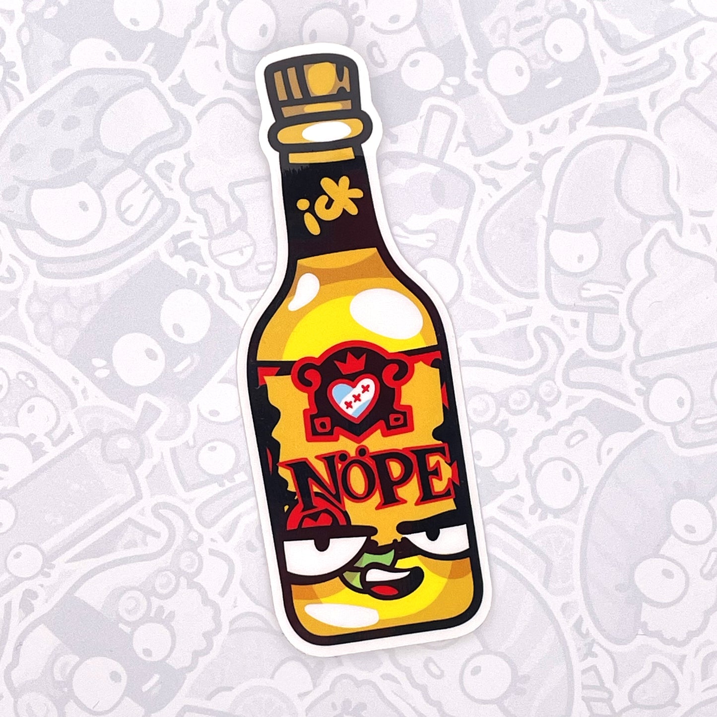 Nope Liqueur - Vinyl Sticker