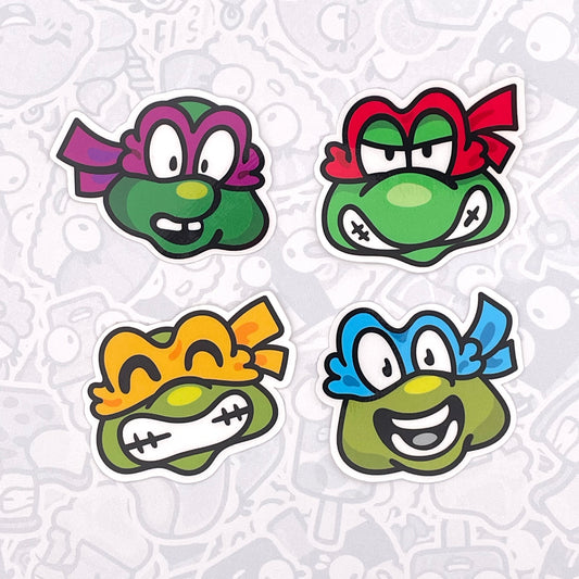 Amphibious Fighters & Friends Set 1 - Vinyl Sticker Pack