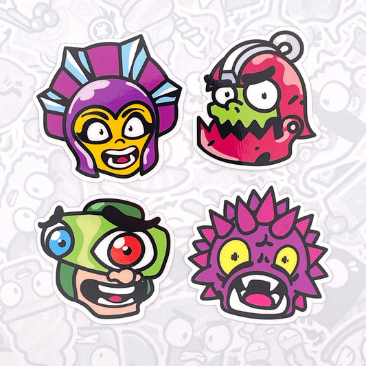 Horrible Horde Set 2 - Vinyl Sticker Pack