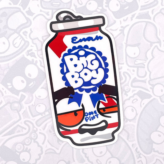 Big Boy Beer - Vinyl Sticker