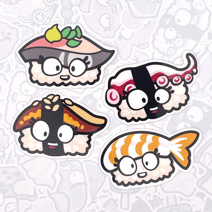 Sushi Set 2 - Vinyl Sticker Pack